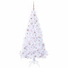 Árbol de Navidad artificial con 300 LED 180 cm PVC y Acero 4