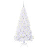 Árbol de Navidad artificial con 300 LED 180 cm PVC y Acero 3