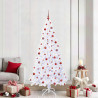 Árbol de Navidad artificial con 300 LED 210 cm PVC y Acero 1