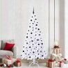 Árbol de Navidad artificial con 300 LED 210 cm PVC y Acero 5