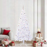 Árbol de Navidad artificial con 300 LED 210 cm PVC y Acero 1