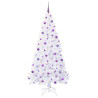 Árbol de Navidad artificial con 300 LED 210 cm PVC y Acero 3