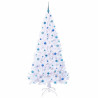 Árbol de Navidad artificial con 300 LED 210 cm PVC y Acero 4