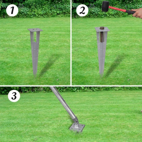 Cerca de arame com postes/espetos 25x1.5 m aço galvanizado M 3