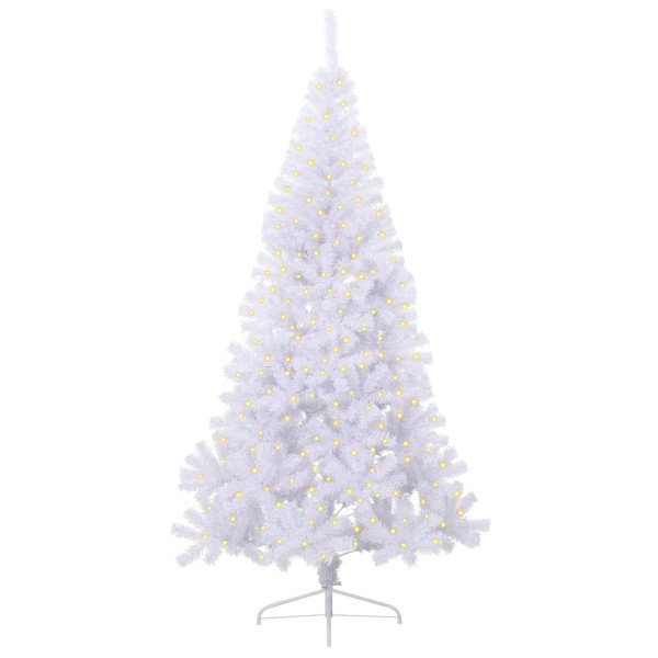 Árbol de Navidad artificial con 300 LED 240 cm PVC y Acero M 3