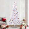 Árbol de Navidad artificial con 300 LED 240 cm PVC y Acero 1
