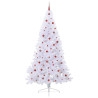Árbol de Navidad artificial con 300 LED 240 cm PVC y Acero 4
