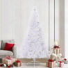Árbol de Navidad artificial con 300 LED 240 cm PVC y Acero 1