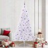 Árbol de Navidad artificial con 300 LED 240 cm PVC y Acero 1