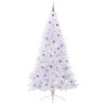 Árbol de Navidad artificial con 300 LED 240 cm PVC y Acero 3