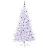 Árbol de Navidad artificial con 300 LED 240 cm PVC y Acero 4