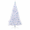 Árbol de Navidad artificial con 300 LED 240 cm PVC y Acero 4