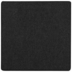 Runner de Alfombra Antracita 100 x 100 cm 100% Polipropileno H