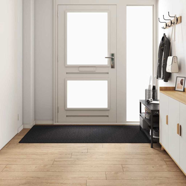 Runner de Alfombra Antracita 100 x 200 cm 100% Polipropileno M 3