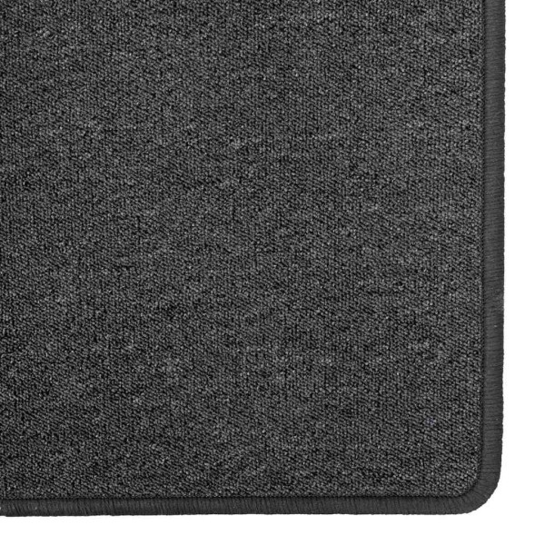 Runner de Alfombra Gris oscuro 100 x 150 cm 100% Polipropileno M 5