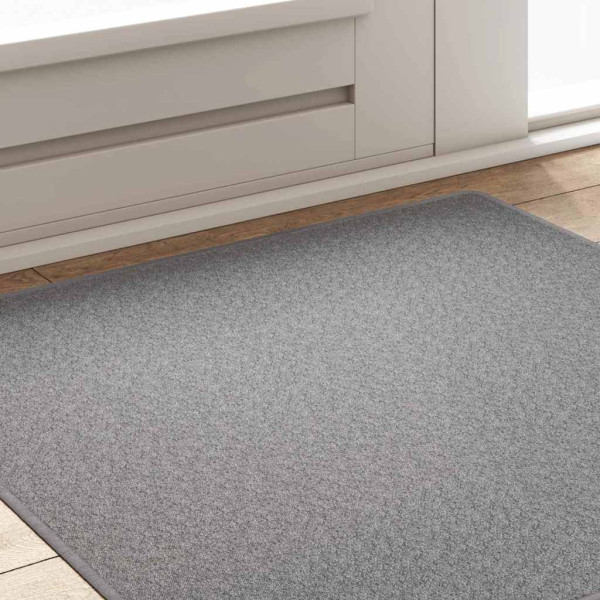 Runner de Alfombra Gris Claro 100 x 100 cm 100% Polipropileno M 4