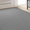 Runner de Alfombra Gris Claro 100 x 250 cm 100% Polipropileno 3