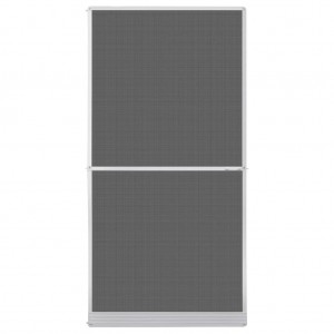 Mosquitera con bisagras para puertas blanca 120x240 cm H