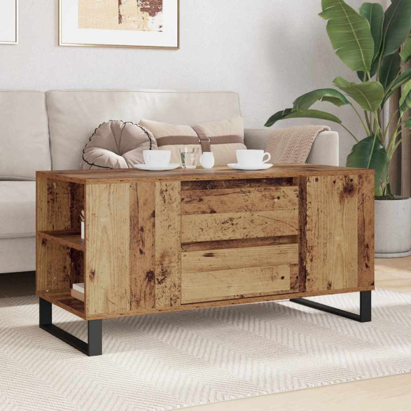 Mesa de Café Madera Vieja 102 x 44.5 x 50 cm M 4