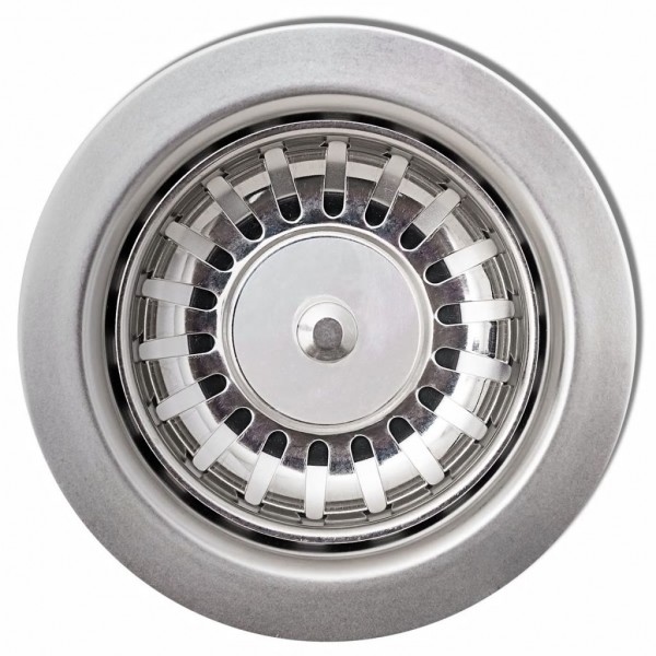 Fregadero reversible gris de granito de una cubeta con escurridor M 2