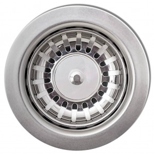 Fregadero encastrable de granito blanco crema de dos cubetas H