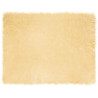 Alfombra de Piel de Oveja Falsa Crema 240 x 340 cm Poliéster 1