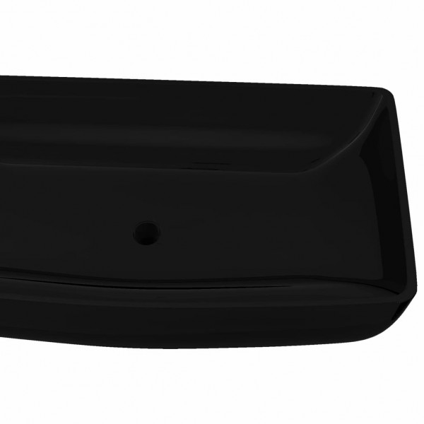 Lavabo de cerámica negro rectangular M 4