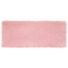 Alfombra de Piel de Oveja Falsa Rosa 80 x 200 cm Poliéster 1