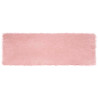 Alfombra de Piel de Oveja Falsa Rosa 80 x 250 cm Poliéster 1