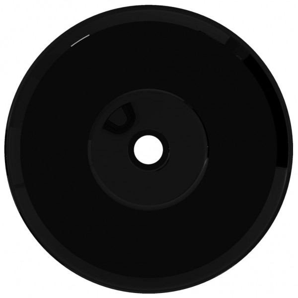 Lavabo de cerámica negro redondo M 3