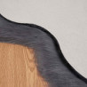 Alfombra de Piel de Oveja Falsa Antracita 50 x 80 cm Poliéster 4