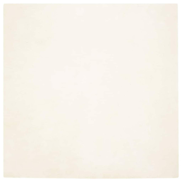 Alfombra de Piel Sintética de Conejo 120 x 120 cm Poliéster D