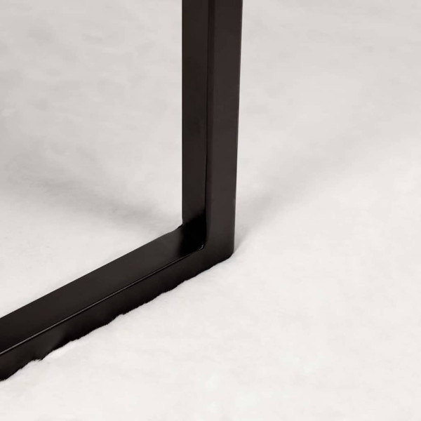 Alfombra de Piel Sintética de Conejo Ø 120 cm Poliéster M 4