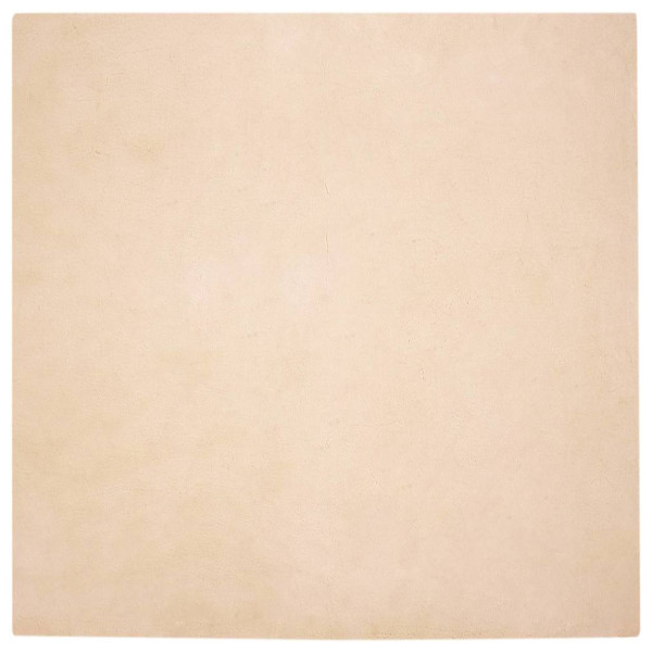 Alfombra de Piel Sintética de Conejo Beige 160 x 160 cm D