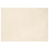 Alfombra de Piel Sintética de Conejo Crema 200 x 280 cm 1