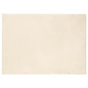 Alfombra de Piel Sintética de Conejo Crema 240 x 340 cm 1