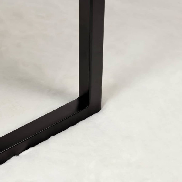 Alfombra de Piel Sintética de Conejo Crema Ø 200 cm Poliéster M 4