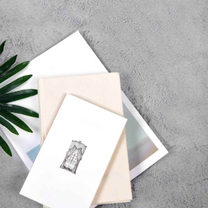 Alfombra de Piel Sintética de Conejo Gris Ø 160 cm Poliéster H