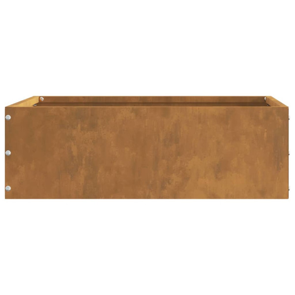 Borde de Césped 6 pcs Oxidado 40 x 40 x 13 cm M 3