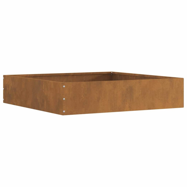 Borde de Césped 6 pcs Oxidado 60 x 60 x 13 cm M 5