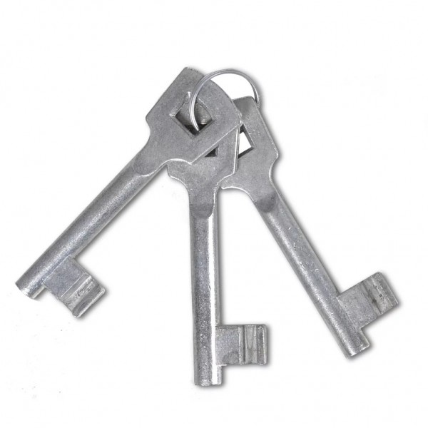 Puerta de valla de acero con recubrimiento en polvo M 5