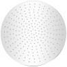Cabezal de ducha redondo efecto lluvia acero inoxidable 40 cm 3