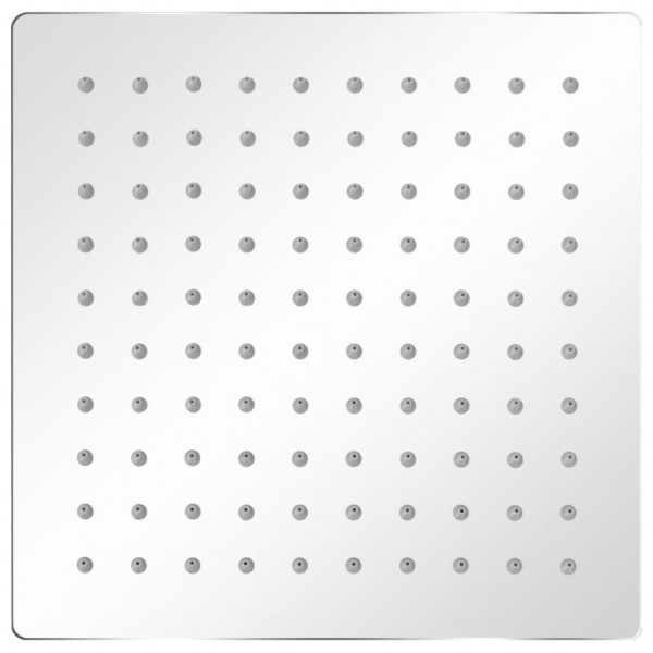 Cabeça de chuveiro quadrada em aço inoxidável 20x20 cm M 3