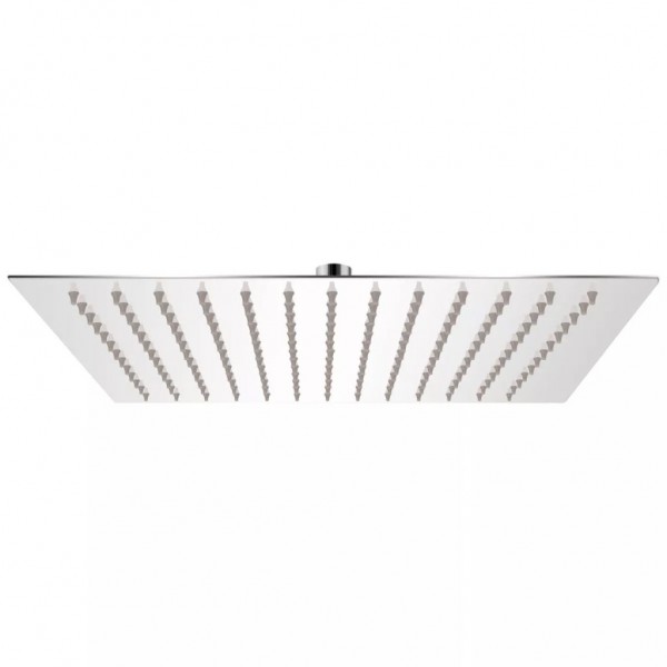 Cabezal de ducha cuadrado efecto lluvia acero inoxidable 30x30 D