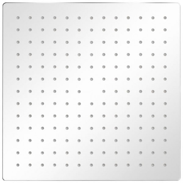 Cabeça de chuveiro quadrada em aço inoxidável 30x30 cm M 3