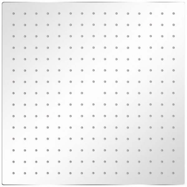 Cabeça de chuveiro quadrada em aço inoxidável 40x40 cm M 3