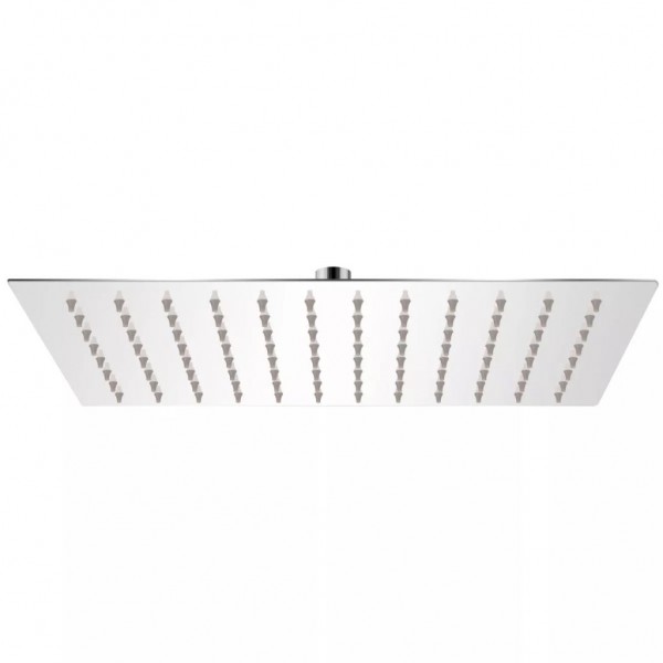 Cabezal de ducha efecto lluvia acero inoxidable 20x30 cm D