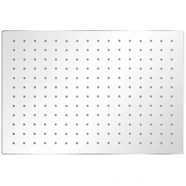 Cabezal de ducha efecto lluvia acero inoxidable 30x40 cm M 3