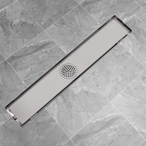 Desagüe lineal de ducha de acero inoxidable 630x140 mm D