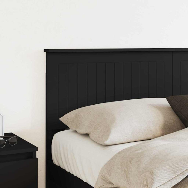 Cabecero con cabecera Roble Negro 150 cm Madera contrachapada M 3